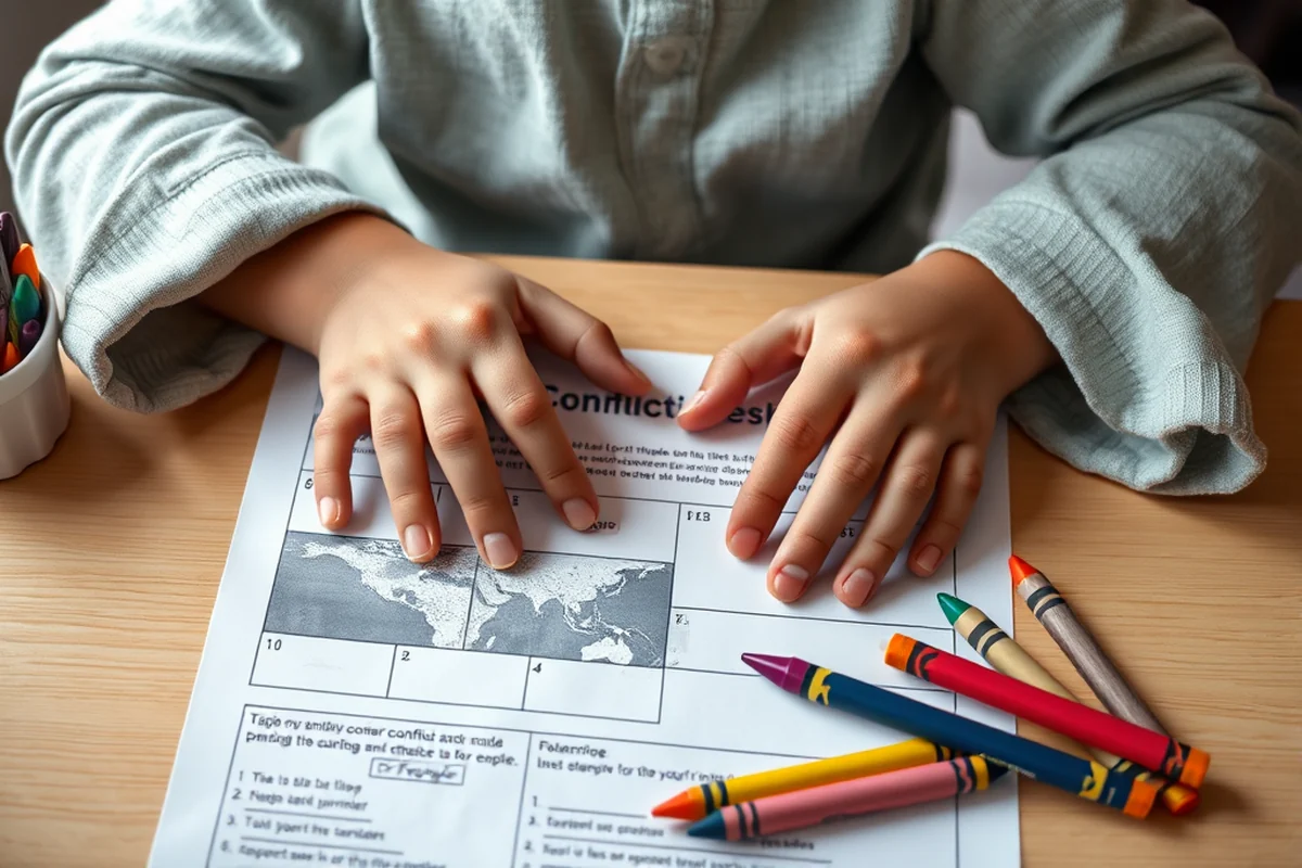 teaching conflict resolution through children s literature templates — teaching conflict resolution through children's literature templates — Teaching Conflict Resolution Through Children's Literature Templates (step by step)