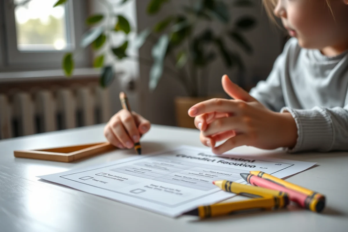 teaching conflict resolution to kids checklist — Teaching Conflict Resolution To Kids Checklist (step by step)