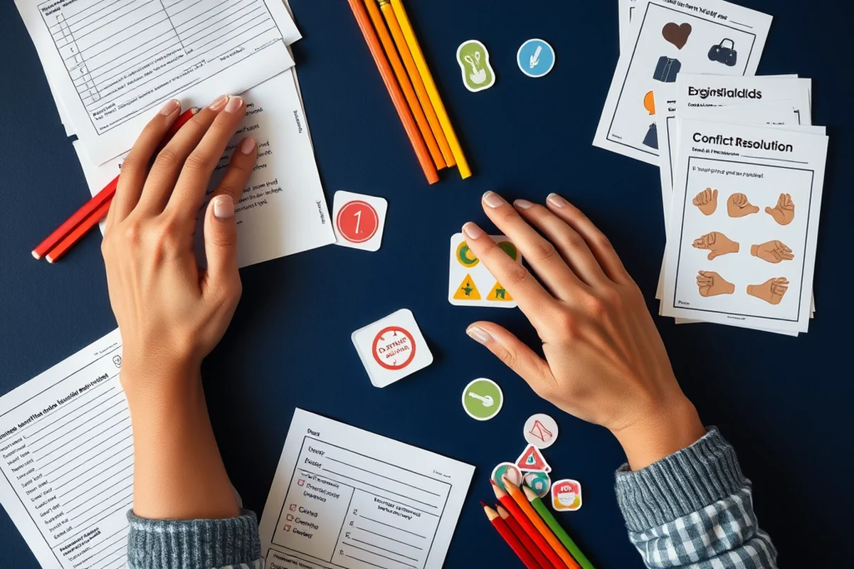 teaching kids conflict resolution alternatives — Teaching Kids Conflict Resolution Alternatives (the finished result)