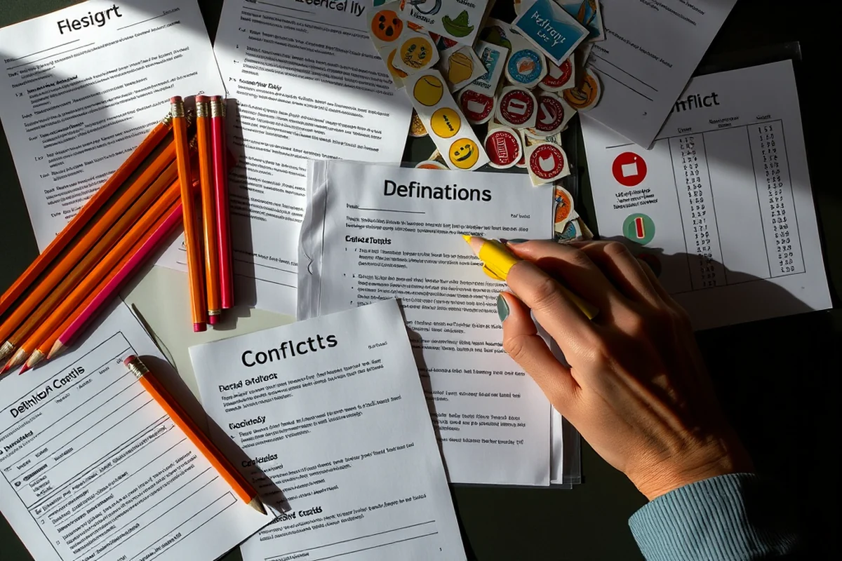 definition of conflict — Definition Of Conflict (the finished result)