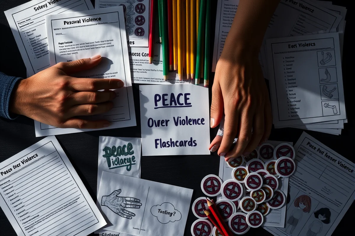 peace over violence — Peace Over Violence (the finished result)