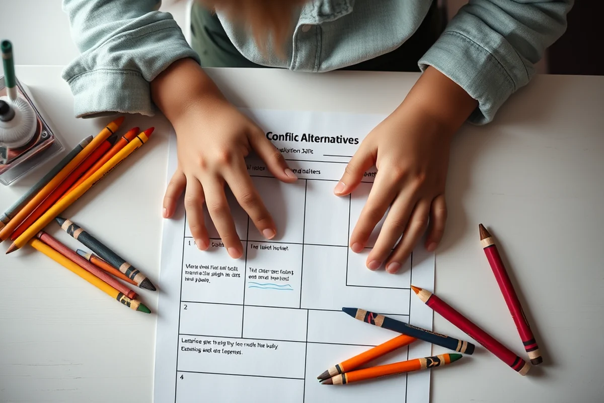 teaching children about conflict alternatives — Teaching Children About Conflict Alternatives (step by step)