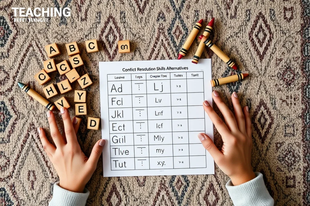 Teaching Students Conflict Resolution Skills Alternatives