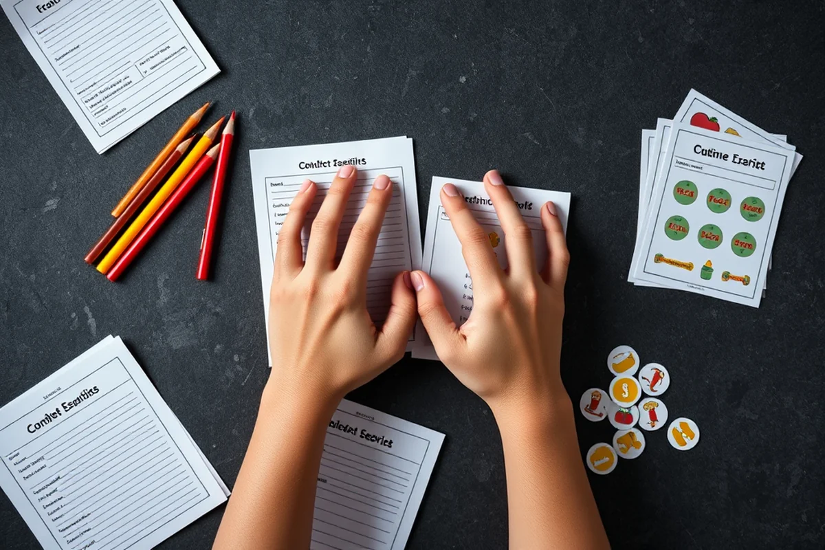 teaching kids conflict resolution skills at home — Teaching Kids Conflict Resolution Skills At Home (the finished result)